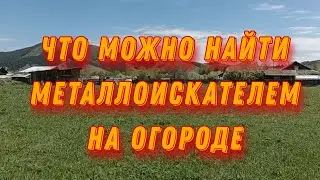 Что можно найти металлоискателем в чужом огороде.