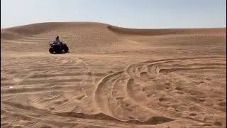 Atv ride at Dubai Desert Safari