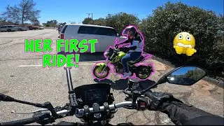 She Is A Pro Already! #bikelife #firstride #girlrider