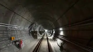 По Байкальскому тоннелю на мотовозе