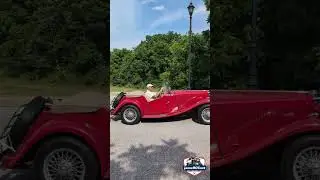 It's an MG TD - British quintessential luxury!
