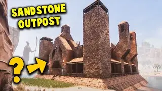Sandstone Outpost | Build Your Own Castle! | CONAN EXILES