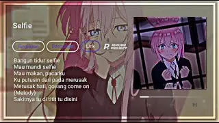 PRESET ALIGHT MOTION || JJ FOTO X LIRIK LAGU || DJ BANGUN TIDUR SELFI 🎶
