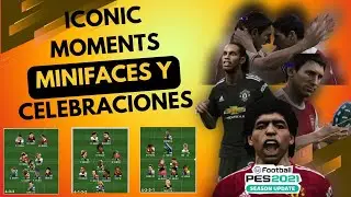 La MEJOR VERSIÓN de LEYENDAS en PES 2021: ¡Minifaces 🧑‍🎮 y Celebraciones ÚNICAS 🎉🔥!
