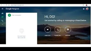 How to use and install Google Hangouts for PC.