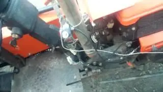Ручной газ на минитрактор