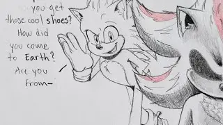 Meeting Shadow (Sonic Comic Dub)