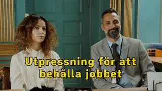 Utpressning för att få behålla jobbet