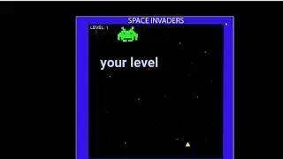 space invaders game made in python(Download Link in description.)
