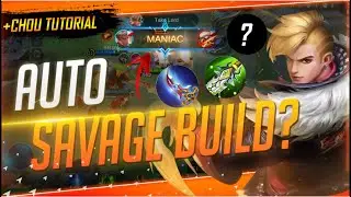 CHOU AUTO SAVAGE/MANIAC BUILD 2021 | CHOU BEST BUILD 2021 | MOBILE LEGENDS