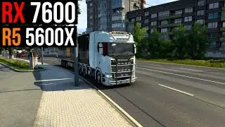 RX 7600 | Euro Truck Simulator 2 | 1080p + 1440p | All Settings