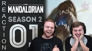 SOS Bros React - The Mandalorian Season 2 Episode 1 - Mando vs. Krayt Dragon