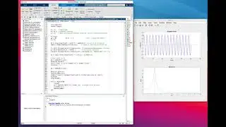 Simple harmonic motion with underdamped oscillations and sinusoidal driving forces in Matlab/Octave.