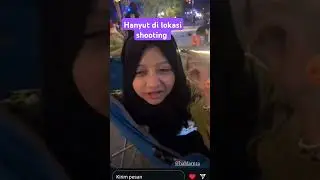sweet ..hanyut di lokasi shooting #jirayut #jnations #halda #hanyut