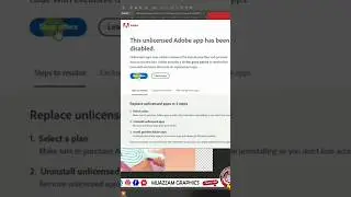 this unlicensed adobe app has been disabled fix 