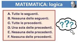 Un test senza domanda!