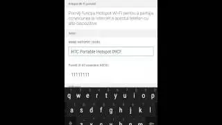 Conectare Wifi hotspot