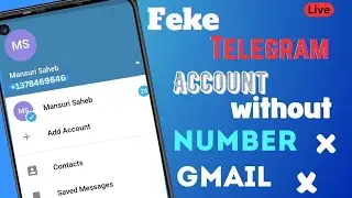 how to create telegram account without phone number 2023/Create telegram account without pnumber