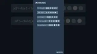 CSS : nth-child selector property | #html #shortsvideo #css #javascript