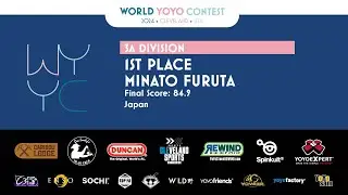 2024 World YoYo Champion Minato Furuta - #WYYC2024 3A Division - 1st Place