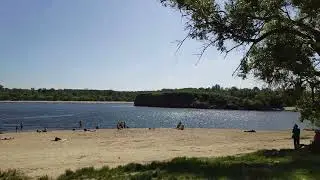 ЗАПОРОЖЬЕ УРОВЕНЬ ВОДЫ В РЕКЕ ДНЕПР... 09.06.2023