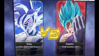 Xenoverse 2 - Requested match (PC): Goku Ultra Istinto Supercattivo vs Vegetto SSJB Kaiohken x20