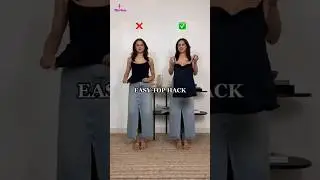 😱 Best Crop Top Hack So Far #shorts