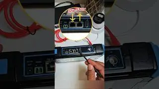 To energize a PoE IP camera using a CCTV tester and an external PoE switch,  PSE In , LAN out