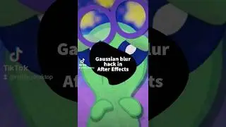 How to create a Gaussian Blur in Adobe After Effects