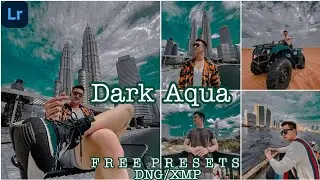 Dark photo editing tutorial | Tutorial lightroom dark aqua | Lightroom preset