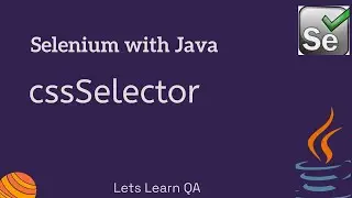 Selenium WebDriver Java | cssSelector