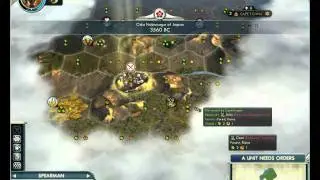 Let's Play Civ V - Japan 1