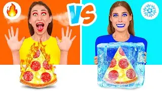 Холодная или Горячая Еда Челлендж от Fun Teen