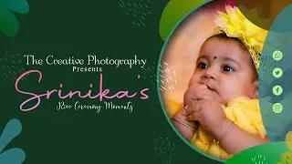 Srinika's Rice Ceremony Teaser || Book Your Dates || The Creative Photography || 8100297762