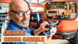 Orange Skoda Estelle Barn Find Wont Start | Flipping Bangers