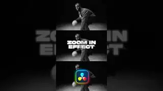 🎥Create dynamic Zoom In Effect in Davinci Resolve🚀