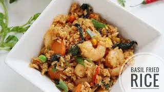 Thai Basil fried rice | JustEnny's Recipes