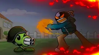 Peashooter vs Whitty / Bad Bash x Ballistic [Friday Night Funkin' Mashup]