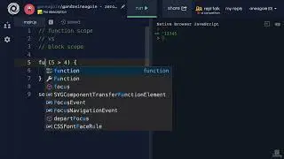 JavaScript Adv Concepts Foundation II 0313 Function Scope vs Block Scope