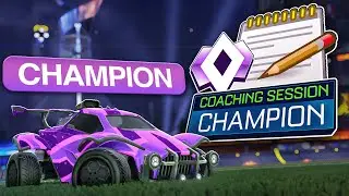 This is HOW you get out of Champion... (SSL Rocket League Coaching)