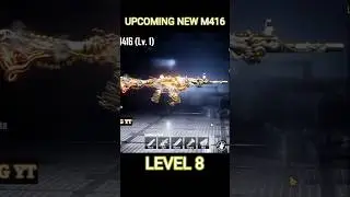Upcoming new upgradeble m416 skin in pubg mobile