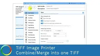 Combine and Merge Multiple Files into One TIFF | TIFF Image Printer 12 | PEERNET