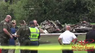 09/12/2024 Lafayette, LA - 1 dead after plane crashes into golf course