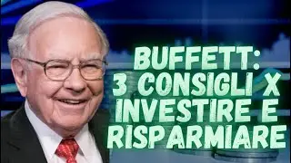 💰 How to SAVE and INVEST your MONEY - 3 tips from WARREN BUFFETT