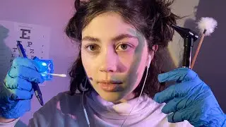 ASMR TÜRKÇE/TURKISH cranial nerve examination/kranial sinir muayenesi (doctor roleplay) (doktor)