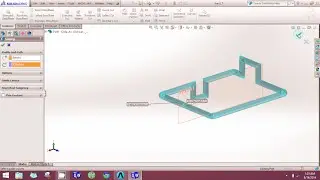 Solidworks | How to create a Bent Pipe In Solidworks | Solidworks Tutorials