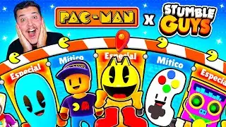 NUEVO MAPA PACMAN y NUEVAS SKINS 0.63 de STUMBLE GUYS!!