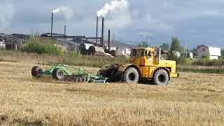 К-701 на дисковании почвы.