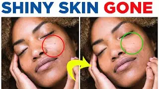 How to Get Rid of SHINY SKIN in Photoshop CC, CS6 | Photoshop Tutorial
