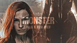 Jean Grey & Hela || Monster